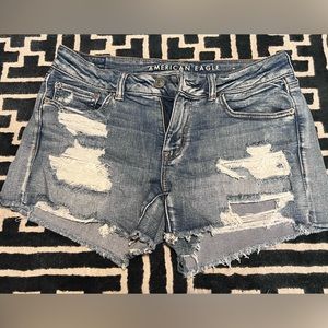 American Eagle Women’s Midi Jean Shorts